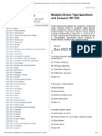 Multiple Choice Type Questions and Answers 101-150 - Free Online NTA UGC NET Guide Book December 2020