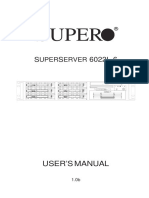 User'S Manual: Uper Erver