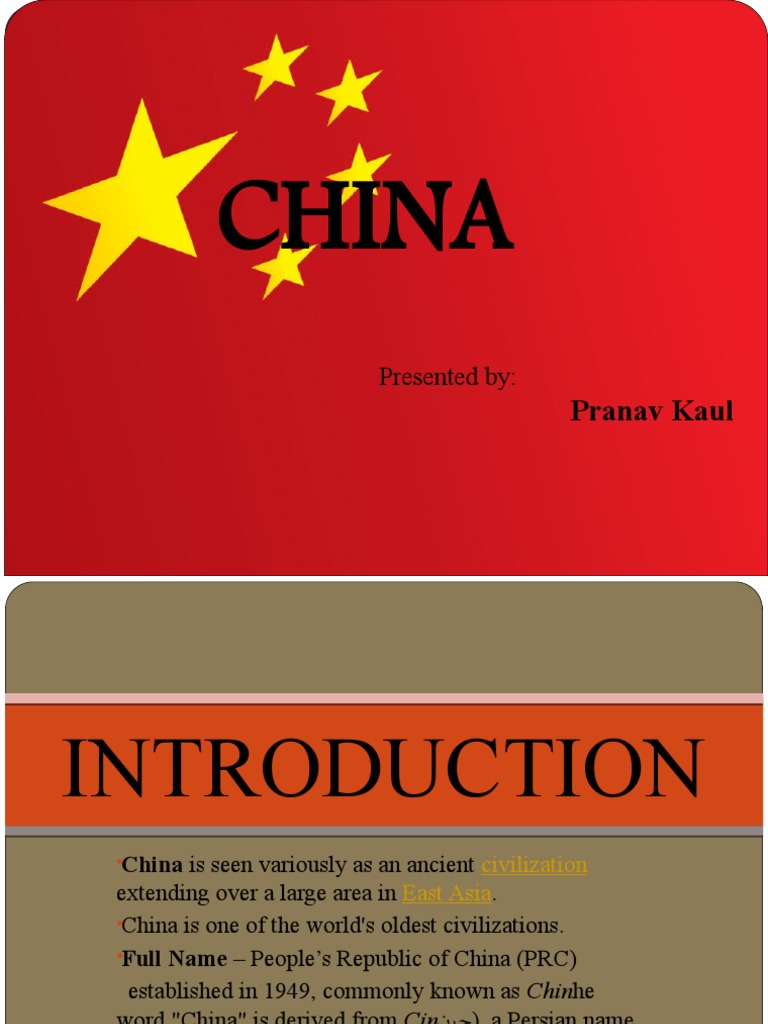 Overview of China's History and Culture | PDF | China | World Politics