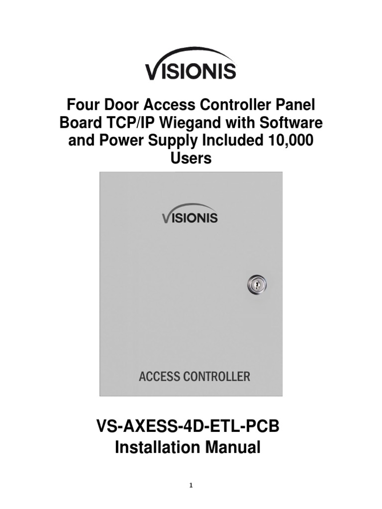 VS AXESS 4D ETL PCB Manual | PDF | Password | Ip Address