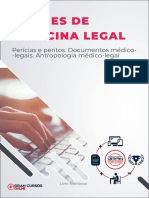 Pericias e Peritos Documentos Medico Legais Antropologia Medico Legal