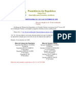 Emenda Constitucional N.º 4, de 14 de Setembro de 1993