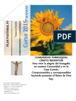 Plan Pastoral Parroquial 2019 - 2020