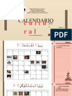 Calendario Cultural.