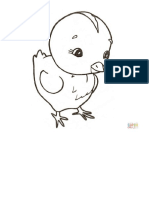 Dibujo de Pollito para colorear _ Dibujos para colorear imprimir gratis