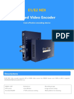 E1/E2 NDI Wired Video Encoder under 40 Characters