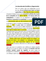 Caso 13. Conducta Desordenada (Conflicto y Negociación)