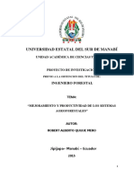 Universidad Estatal Del Sur de Manabí: Unidad Académica de Ciencias Tecnicas