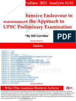 UPSC Prelims 2021 Analysis by IAS Corridor
