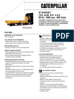 CAT 3412 DM9128 Spec Sheet