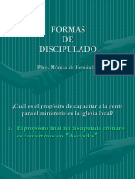 Formas de Discipulado - Mónica Fernández