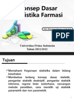 Pengantar Statistik Farmasi