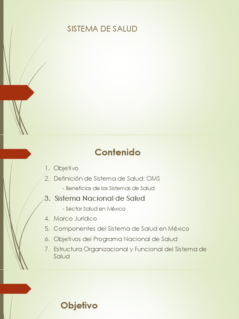 Estructura del Sistema de Salud en México | PDF | Hospital | Ciencias ...
