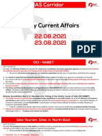 IAS Corridor 22.08.2021 & 23.08.2021