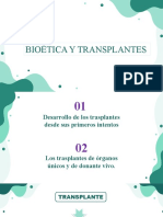 Bioética y Transplante de Organos