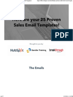 25 Proven Sales Email Templates Used by Successful Companies