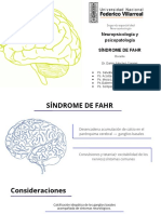 Neuropsicología y psicopatología - Sindrome de Farh