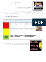 Instructivo de la semana 16 DE 2° BÁSICO