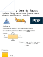 Perímetro y Área de Figuras