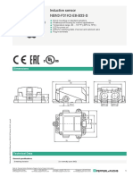 Inductive Sensor NBN3-F31K2-E8-B33-S: Dimensions