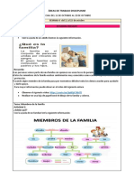 ÁREAS DE TRABAJO DISICIPLINAR - Del 11 Al 22 de Oct.