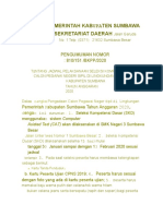 Jadwal SKD Sumbawa 2020