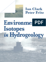 Environmental Isotopes in Hydro Geology