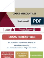 Cosas Mercantiles y Actos de Comercio