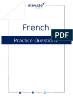 Elevate French Practice Questions
