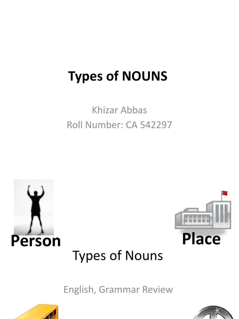 Types Of Nouns PDF