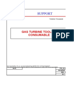 Gas Turbine Tooling List TTS - Oi - 037