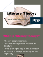 Literary Theory: How Do I Evaluate A Text?