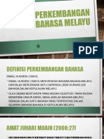 BAB VI Perkembangan Bahasa Melayu