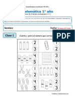 1° matemática _Mayo_Envío 2 _Clase 1_Contar_leer y representar números 1 al 10