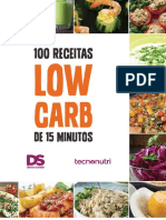100 Receitas Low Carb 15 Minutos