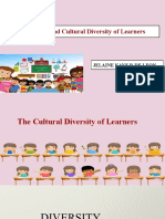 The Social and Cultural Diversity of Learners: Jelaine Kaye P. de Leon