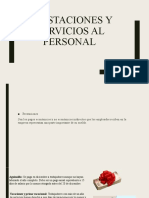 Prestaciones y Servicios Al Personal