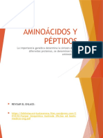 Aminoácidos y péptidos: propiedades y funciones