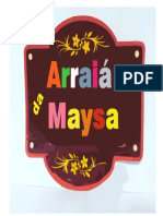 Arraiá Da Maysa