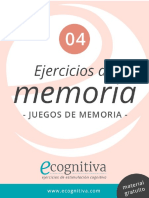 Ejercicios cognitivos diarios para estimular la mente