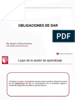 Sesion 5 y 6 - Obligaciones de Dar