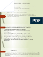 Aplicación en La Industria de Humidificacion