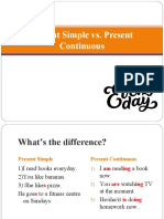 Present Simple vs Present Continuous - Understand the Difference