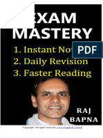 Exam Mastery Report