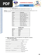 Inglés: Cuaderno de Trabajo