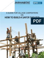 A Guide for Village Carpenters on How to Build a Safer Shelter