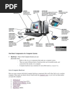 3one Basic Components of A Computer System