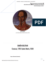 Simón Bolívar - Bicentenario de La Batalla de Boyacá - Universidad EAFIT
