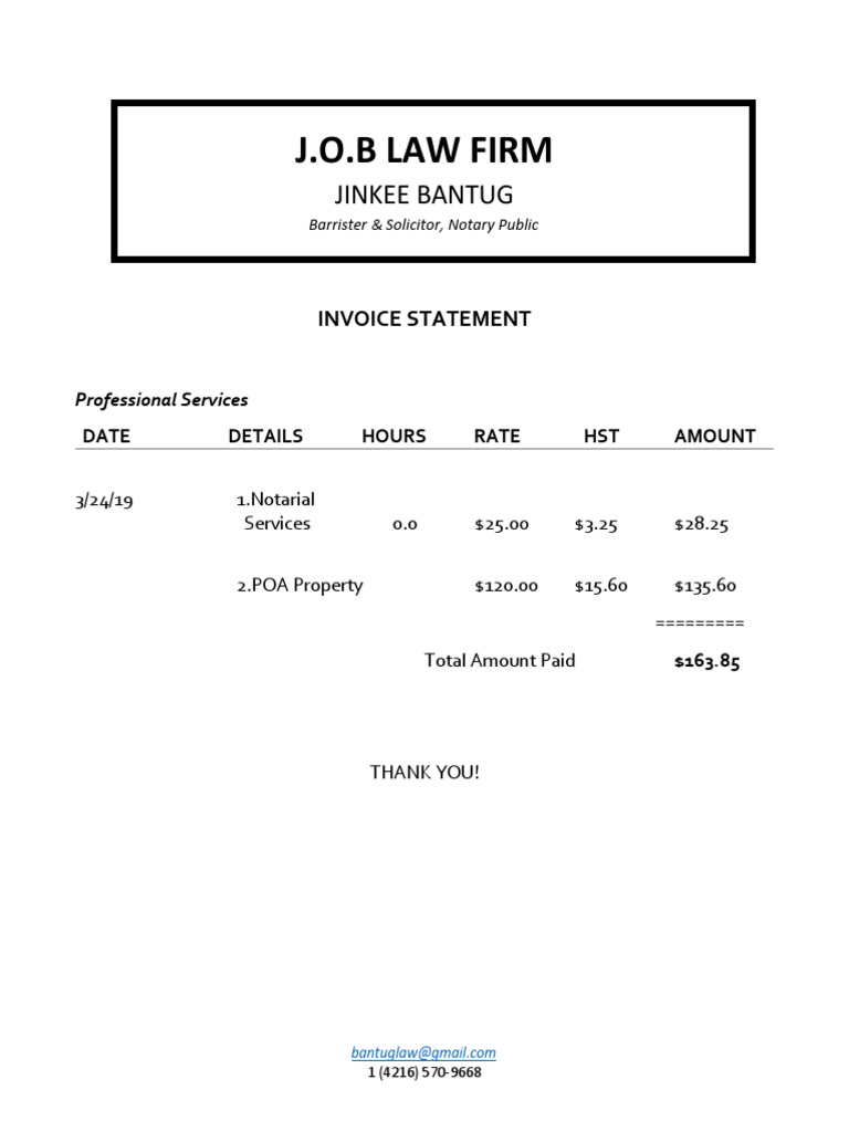 Invoice Sample | PDF