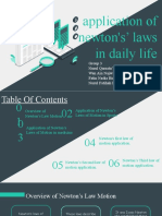 Application's of Newtons Law